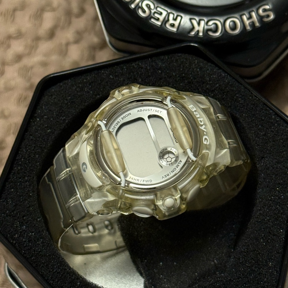 Casio G-Shock Transparent Watch
